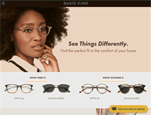 Tablet Screenshot of davidkind.com